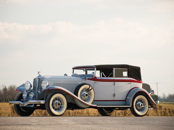 1933 Auburn Twelve Convertible Sedan