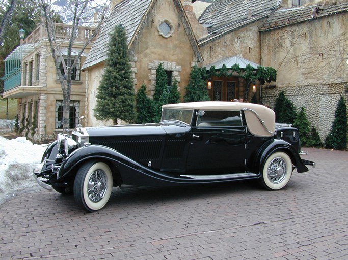 1933 Rolls-Royce PII Continental Three-Position Drophead Coupe by Gurney Nutting