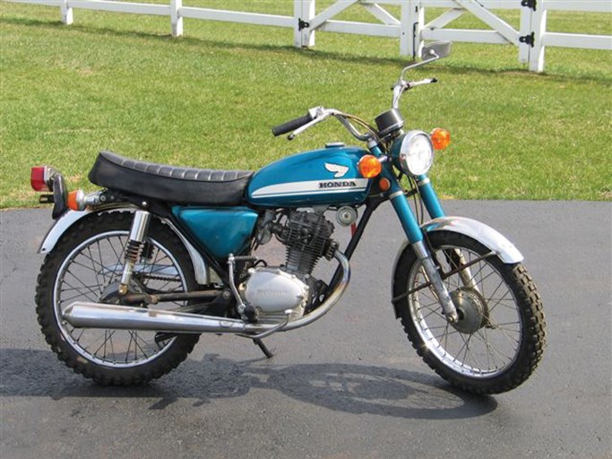 1970 Honda CB 100 Motorcycle