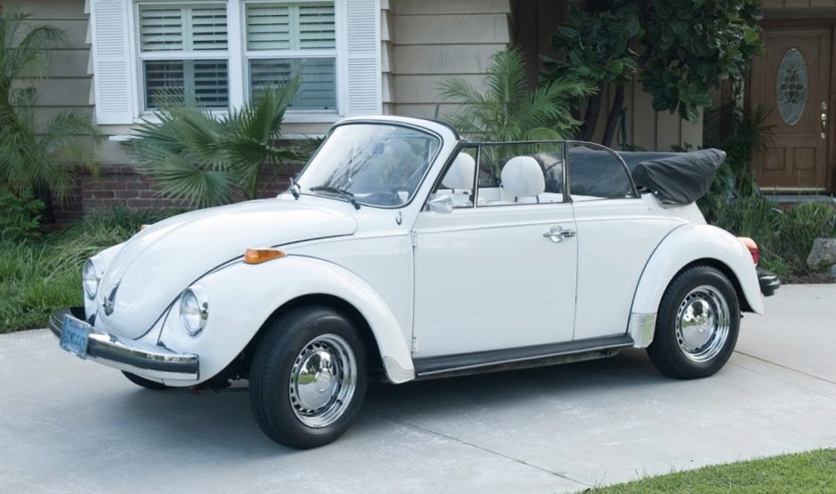 Original-Owner 34K-Mile 1979 Volkswagen Beetle Convertible