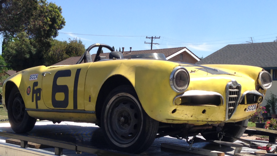 1957 Alfa Romeo Giulietta Spider Racer Project