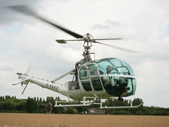 1960 Hiller UH-12 E4 Helicopter