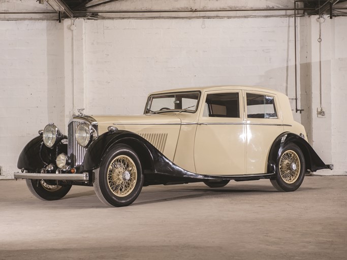 1937 Bentley 4Â¼-Litre Saloon by Mann Egerton