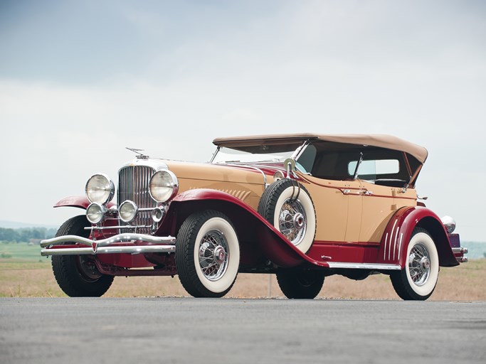 1931 Duesenberg Model J Dual Windshield â€˜Barrelsideâ€™ Phaeton by LeBaron