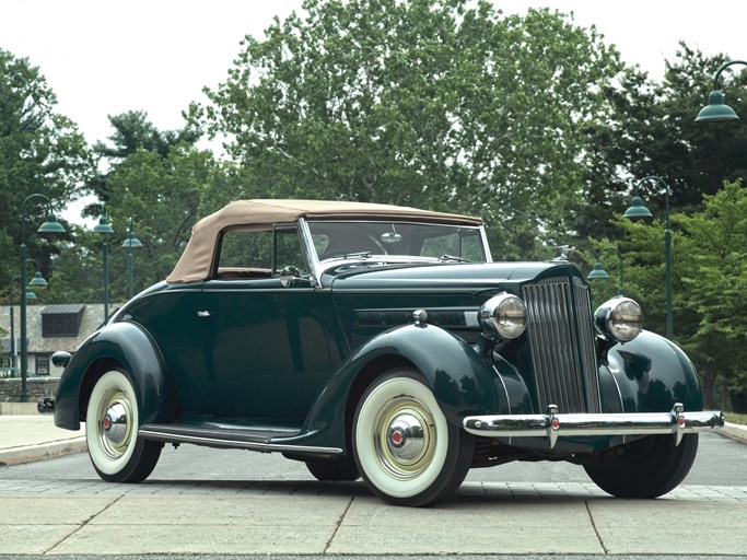 1937 Packard Six Rumble Seat Convertible Coupe
