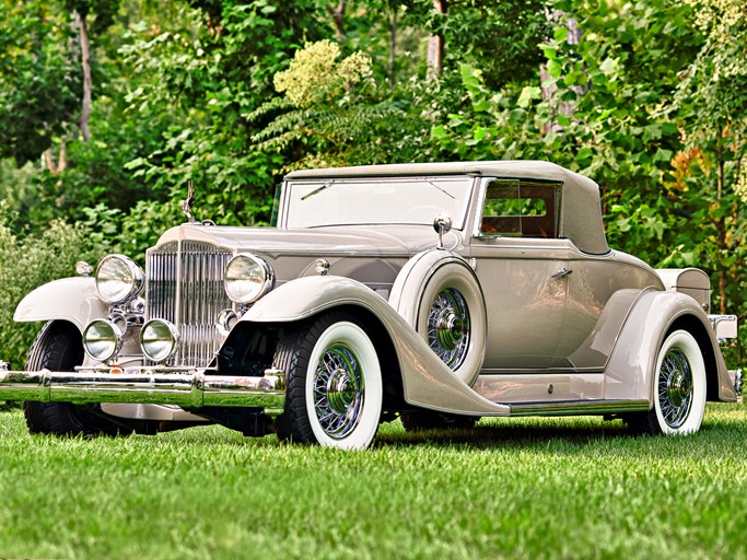 1933 Packard Twelve Convertible Coupe