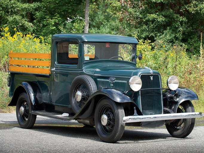 1934 Ford V-8 Closed Cab Pickup Truck