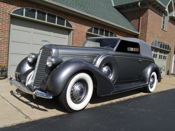 1936 Lincoln Model K Convertible Victoria by Brunn