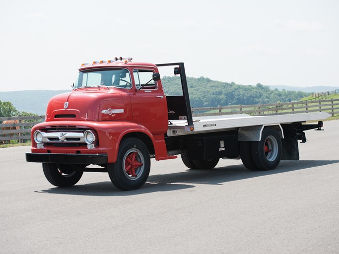 1956 Ford C-750 Roll-Back Truck