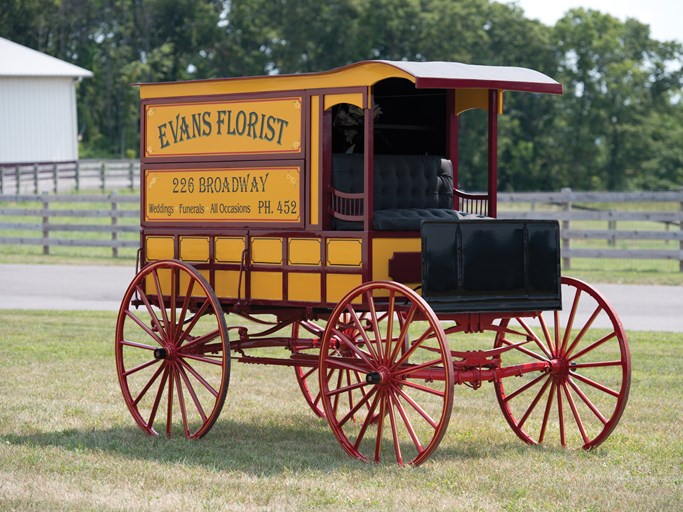 1800s Evans Florist Wagon