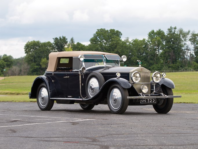 1929 Rolls-Royce Phantom II Torpedo Tourer by Barker