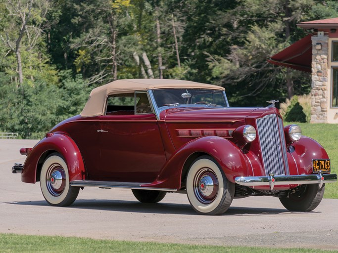 1937 Packard Six Convertible Coupe