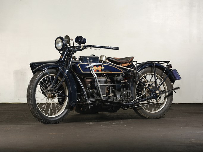 1925 Henderson De Luxe with Goulding Sidecar