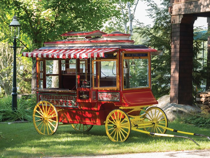 1910 Cretors Model D Horse-Drawn Popcorn Wagon