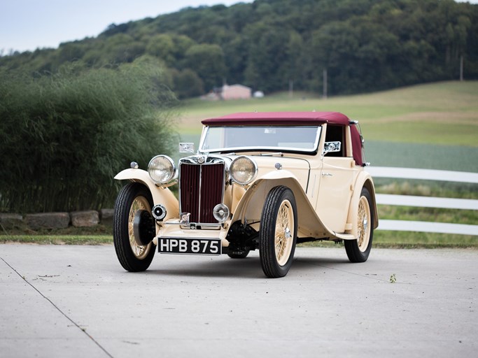1938 MG TA 'Tickford' Drophead Coupe by Salmons & Sons