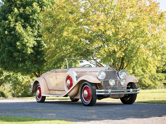1931 Packard Deluxe Eight Convertible Coupe by LeBaron