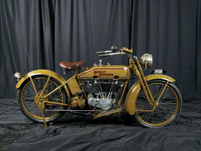1918 Harley-Davidson L18T Motorcycle