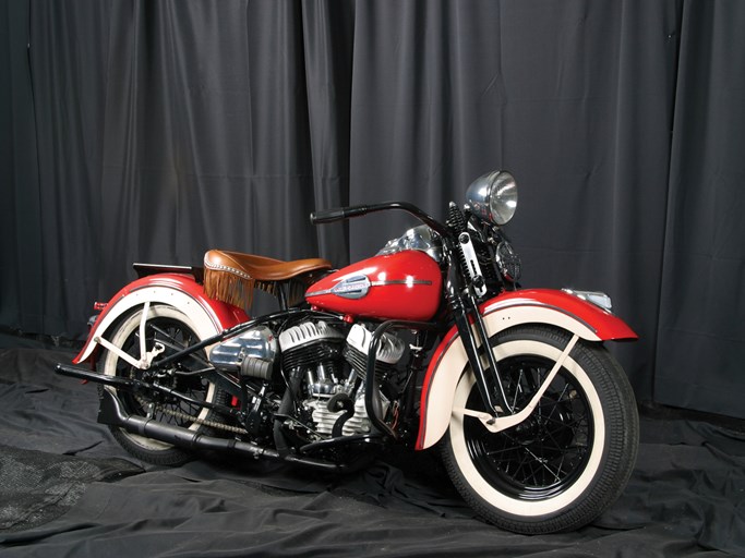 1942 Harley-Davidson WL Flathead Motorcycle