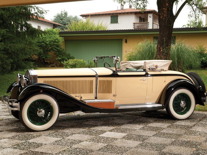 1928 Isotta-Fraschini Tipo 8AS 'Commodore' Roadster Cabriolet by Castagna