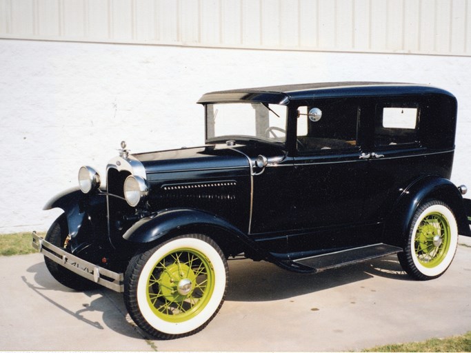 1930 Ford Model A Blind Quarter Sedan