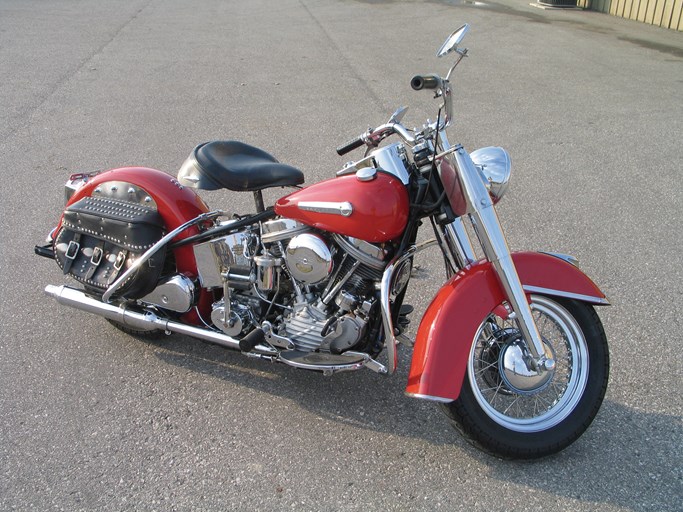 1950 Harley-Davidson Panhead Motorcyle