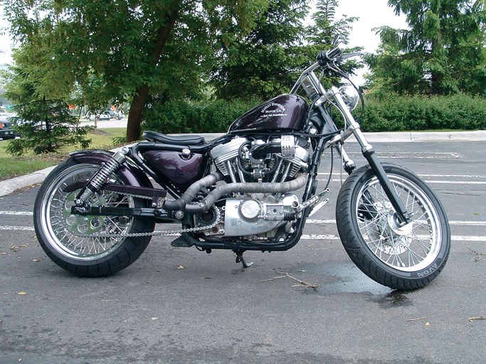 1996 Harley-Davidson Sportster Custom Motorcycle