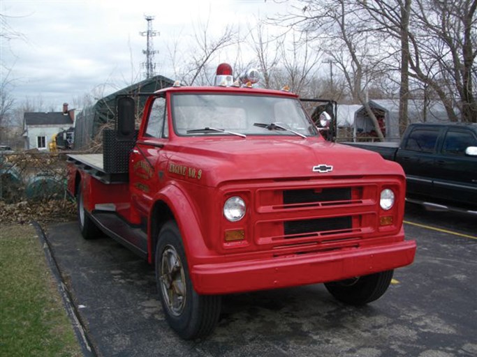 1967 Chevrolet Fire Truck Flat Bed