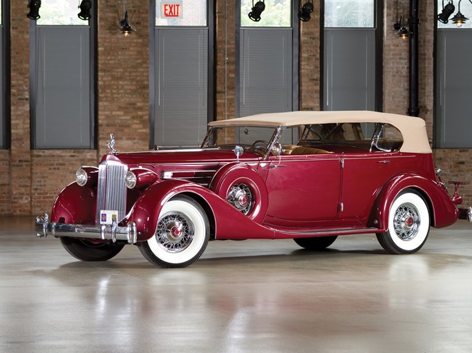 1935 Packard Twelve Dual Cowl Sport Phaeton
