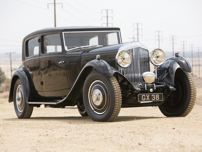 1932 Bentley 8-Litre Saloon by Arthur Mulliner
