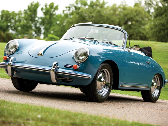 1961 Porsche 356 B 1600 Cabriolet by Reutter