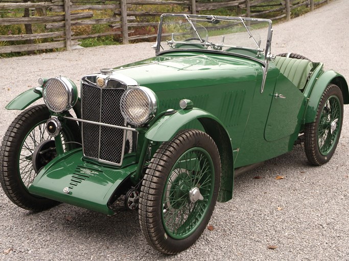 1933 MG J2 Roadster