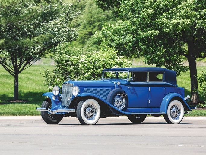 1932 Auburn Twelve Custom Phaeton Sedan