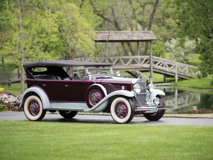1931 LaSalle 345A Seven-Passenger Touring by Fleetwood
