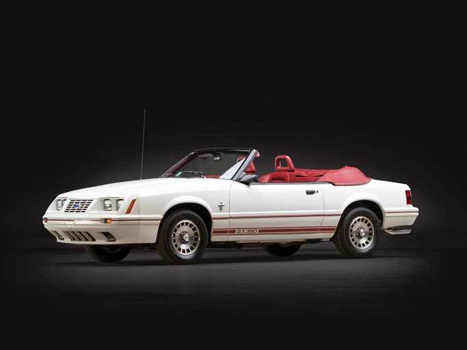 1984 Ford Mustang GT 350 Convertible 20th Anniversary Edition