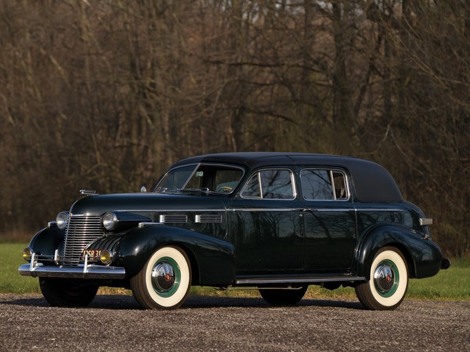 1940 Cadillac Series 72 Seven-Passenger Formal Sedan by Fleetwood