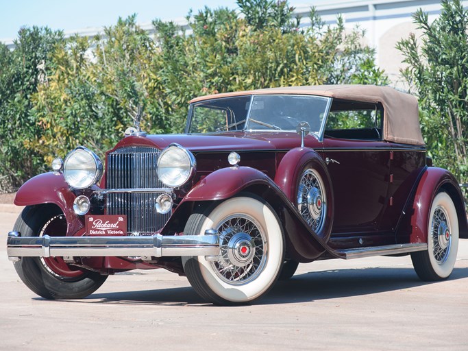 1932 Packard Individual Custom Eight Convertible Victoria by Dietrich
