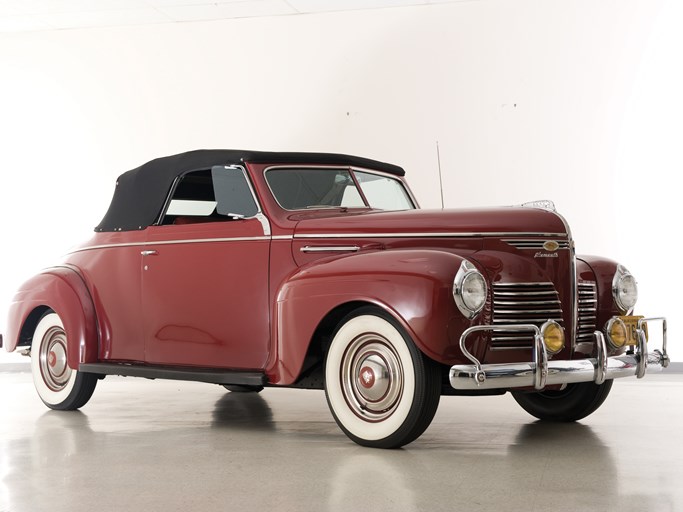 1940 Plymouth P10 Deluxe Convertible Coupe