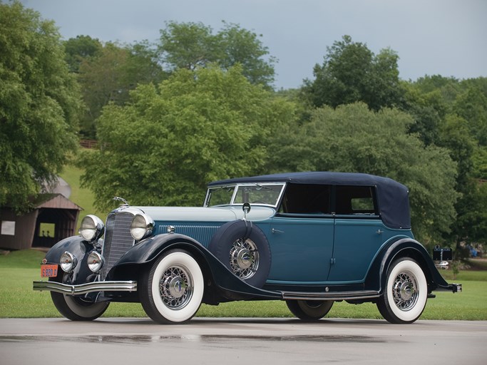 1933 Lincoln KB Custom Dietrich Convertible Sedan