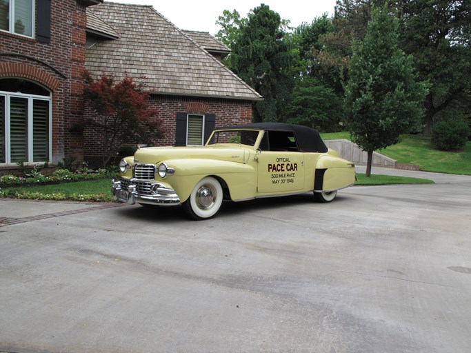 1946 Lincoln Continental Indy 500 Pace Car