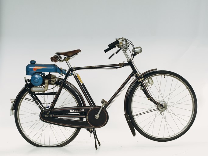 1951 Raleigh Bicycle with Mini-Motor