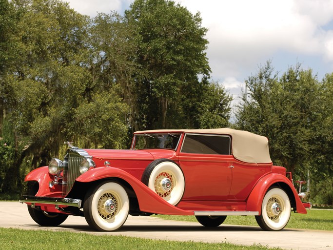 1933 Packard Eight Convertible Victoria