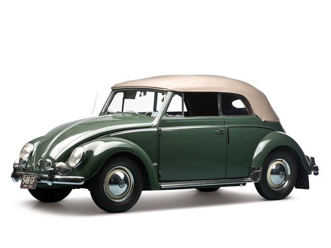 1954 Volkswagen Beetle 1200 Deluxe Cabriolet