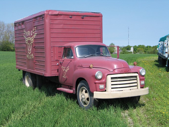 1955 GMC 3 Ton Van Bodied Truck