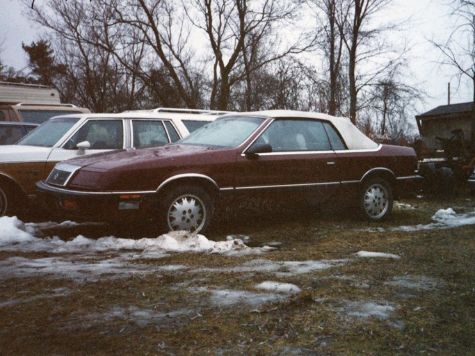 1989 Chrysler LeBaron Convertible