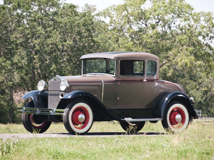 1930 Ford Model A Rumble Seat Sport Coupe