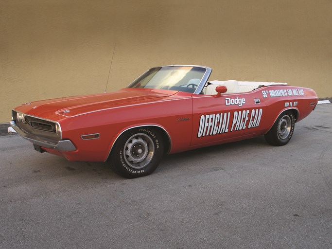 1971 Dodge Challenger Indy 500 Pace Car Convertible