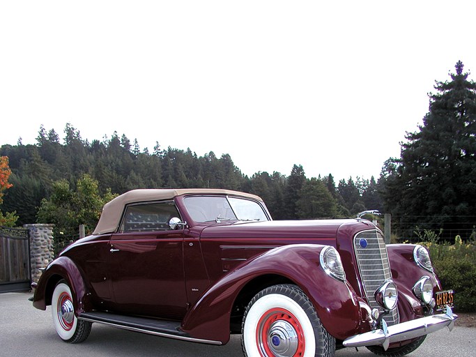 1937 Lincoln Model K Series 350 Convertible Coupe