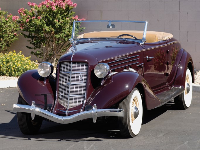 1936 Auburn 852 SC Convertible Coupe