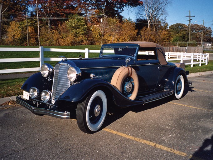 1933 Lincoln KB Convertible Coupe