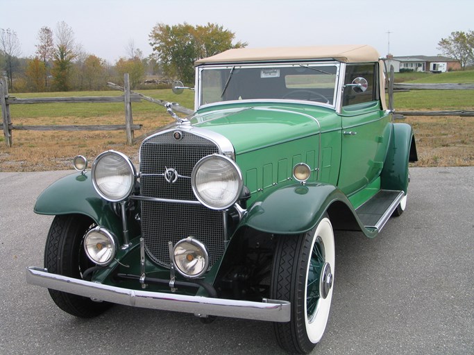 1931 Cadillac Model 355-D Convertible Coupe